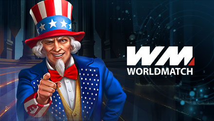 WM slots banner for thrilling and rewarding slot games